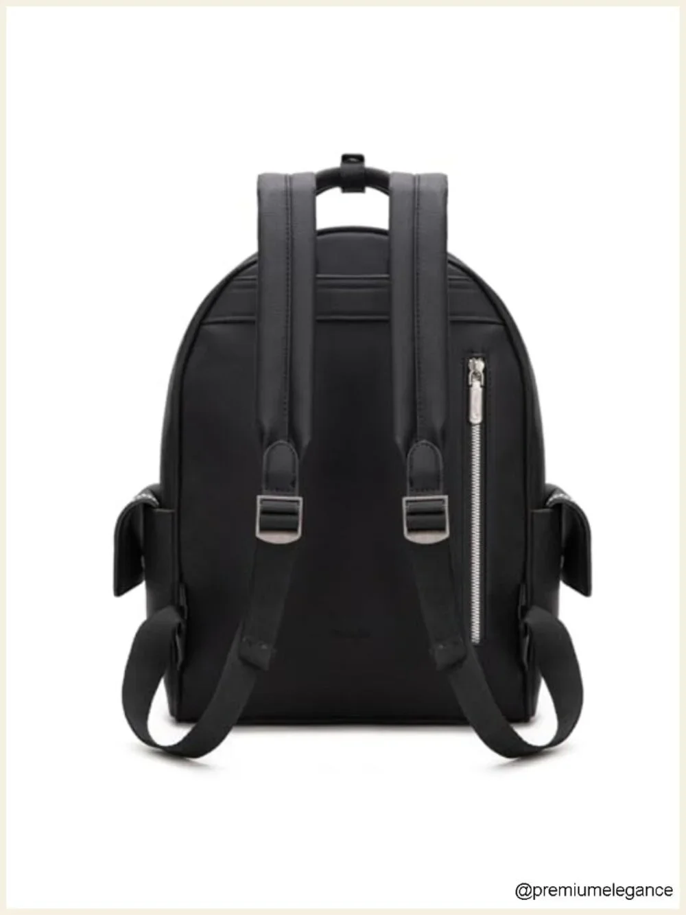 Women's Faux Leather Backpack Purse with Adjustable Strap Top Handle